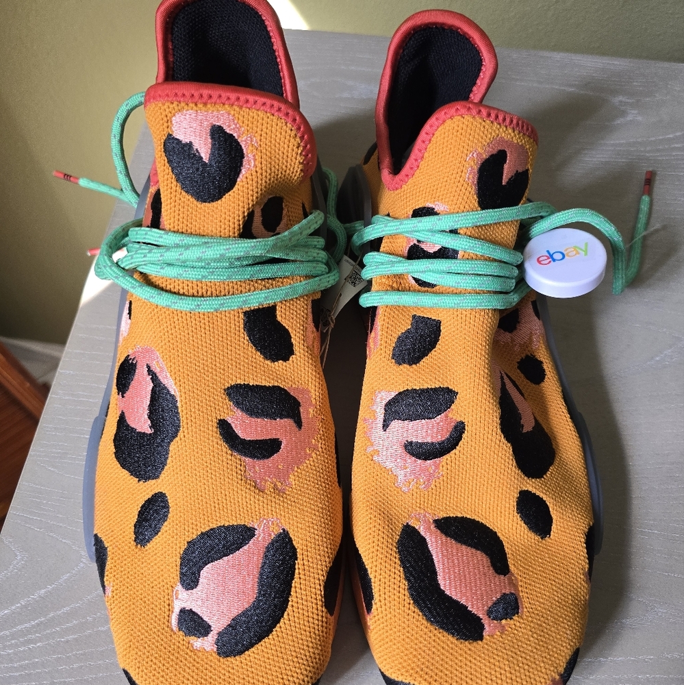 Size 12 - adidas Pharrell x NMD Human Race Animal Print New Without Box